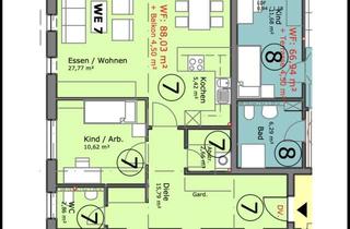 Wohnung mieten in Hauptstraße 23, 89143 Blaubeuren, Moderne 4-Zi.-Wohnung (92,5 m²) | Balkon | EBK | Aufzug | Fußbodenheizung | 2 TG-Stellplätze
