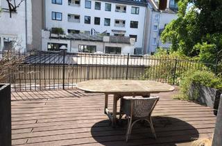 Wohnung mieten in Reinoldstraße 13, 50676 Altstadt-Süd, Möblierte 1-Raum-Wohnung in Köln Altstadt & Neustadt-Süd mit riesiger Terrasse