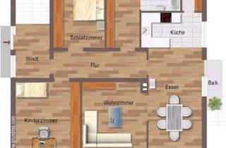 Wohnung mieten in 71364 Winnenden, Exklusive 3,5-Zimmer-Wohnung mit Balkon in begehrter und ruhiger Wohnlage