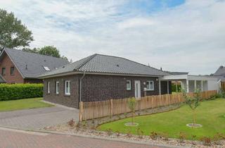Haus kaufen in 26689 Apen, 6737 - Einziehen & Wohlfühlen: Ebenerdiges Wohnen in stilvollem Bungalow