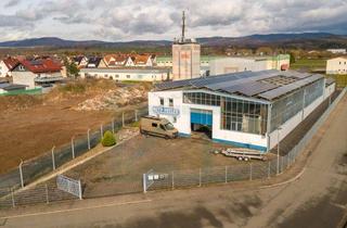 Gewerbeimmobilie kaufen in 36456 Barchfeld, Halle + Wohnen + Mieteinnahmen – vielseitiges Gewerbeobjekt mit großem Grundstück