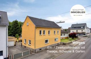 Haus kaufen in 56422 Wirges, Großes Ein- / Zweifamilienhaus + Scheune + Garten