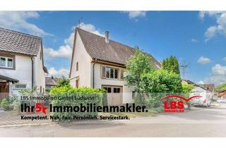 Doppelhaushälfte kaufen in 78269 Volkertshausen, Doppelhaushälfte mit Garten und Ausbaupotenzial in zentraler, ruhiger Lage von Volkertshausen