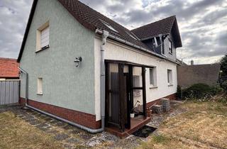 Doppelhaushälfte kaufen in Heinestrasse 31a, 39524 Wust, Doppelhaushälfte auf großen sonnigen Grundstück