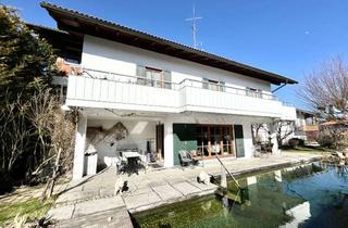 Haus kaufen in 88179 Oberreute, Exklusives Landhaus voll unterkellert 236 qm WF 9 Räume ruhige zentrale Lage mit ELW + Schwimmteich