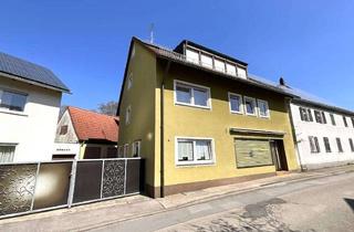 Haus kaufen in 91154 Roth, Wohnen und (Er-)schaffen aus Tradition - Zweifamilienhaus mit Gewerbeteil und Verkaufsraum