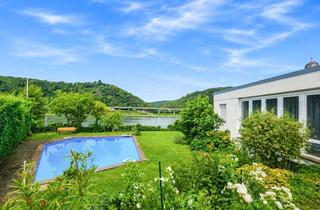 Villa kaufen in 53604 Bad Honnef, Bauhausvilla - auf einer Ebene - in unverbaubarer RheinlageCa. 5 Min. Bad Honnef!