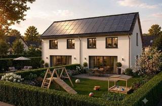 Doppelhaushälfte kaufen in 90455 Worzeldorf, Zwei schlüsselfertige Doppelhaushälften mit Photovoltaikanlage in Worzeldorf