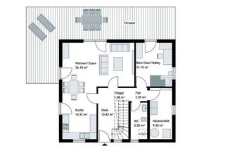 Einfamilienhaus kaufen in 90455 Nürnberg, Neubau-Einfamilienhaus in Mögeldorf - KfW40 - schlüsselfertig