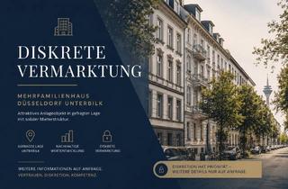 Mehrfamilienhaus kaufen in 40217 Unterbilk, Diskrete Vermarktung - Mehrfamilienhaus in Düsseldorf Unterbilk