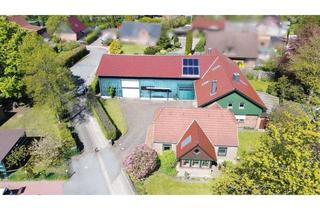 Einfamilienhaus kaufen in 24787 Fockbek, Großes Einfamilienhaus mit Gewerbehalle zentral in Fockbek / Ideal für Handwerk und Handel
