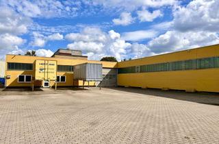 Gewerbeimmobilie mieten in 25469 Halstenbek, Gewerbehalle mit zusätzlicher Freifläche angrenzend an die Wohnmeile in Halstenbek (A23-Anbindung)