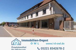 Büro zu mieten in 32547 Bad Oeynhausen, Vielseitiges Gewerbeobjekt mit Büro-, Lager- und Verkaufsflächen sowie guter Anbindung