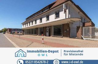 Büro zu mieten in 32547 Bad Oeynhausen, Vielseitiges Gewerbeobjekt mit Büro-, Lager- und Verkaufsflächen sowie guter Anbindung