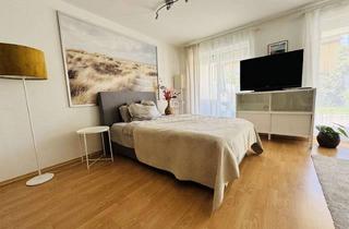 Immobilie mieten in Mendelssohnstraße 13, 85057 Ingolstadt, Modern Möbliertes Apartment mit Terrasse und kleinem Garten, TG, IN-West-zw. Audi und Stadtmitte