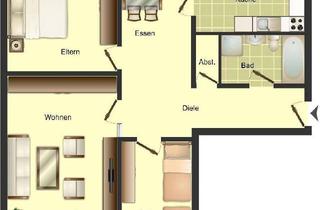 Wohnung mieten in Eggersten Ring 20, 57223 Kreuztal, 3-Zimmer-Wohnung in Kreuztal
