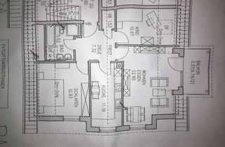 Wohnung mieten in Goethestraße 38, 86663 Asbach-Bäumenheim, Attraktive 3-Zimmer-DG-Wohnung mit Balkon in Asbach-Bäumenheim Bj. 2005