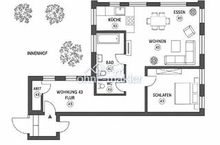 Wohnung mieten in 72461 Albstadt, Großzügige 2-Zimmer-Wohnung mit historischem Charm in Albstadt-Thailfingen