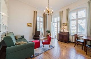 Wohnung mieten in 12159 Friedenau, Schöne ruhige 2 Zi-Altbauwohnung in Friedenau, ab 15.Juli 2026, befristet, möbliert