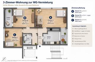 Wohnung mieten in Kolberger Straße 2b, 76139 Waldstadt, WG neu Gründung