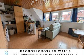 Wohnung mieten in 28217 Westend, Gemütliche 3-Zimmer-Dachgeschosswohnung in begehrter Lage von Bremen-Walle zum 01.09.26