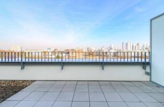 Penthouse mieten in Johanna-Zittel-Str., 60326 Gallus, Dachterrassen-Traum: Hochwertige Penthouse-Wohnung mit Einbauküche*ERSTBEZUG*