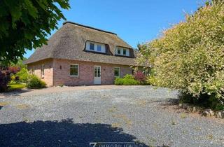 Haus kaufen in 25878 Drage, Reetdachhaus im Grünen