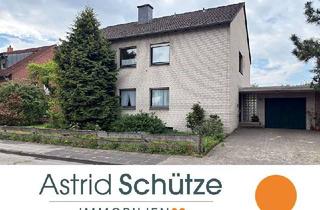 Haus kaufen in 33790 Halle, Halle: Zweifamilienhaus - zentrale, ruhige, gute Lage - großer Garten - ideal als Mehrgenerationenha