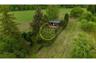 Grundstück zu kaufen in 07570 Weida, Freizeitparadies mit Bungalow & Sonnenterrasse, Streuobstwiese und verpachteter Ackerfläche