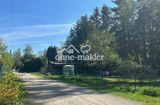 Immobilie kaufen in Am Krebsbach ( Mittleres Grundstück ), 85757 Karlsfeld, Einzigartig und traumhaft: ca. 600 qm Freizeitgrundstück in Karlsfeld, kein Bauland !!!