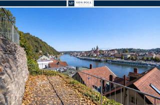 Wohnung kaufen in 94034 Passau, 5-Zi.-Altbau-Wohnung mit Gartenanteil und Blick auf Donau und Altstadt