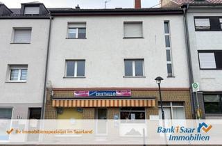Anlageobjekt in 66583 Spiesen-Elversberg, Wohn- und Geschäftshaus mit solider Vermietung und Sanierungspotenzial im Zentrum von Elversberg