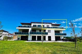 Penthouse kaufen in 73479 Ellwangen, Wie neu: 98 m² große 3,5 Zi. - Penthouse-ETWmit 35 m² SW- Dachterrasse u. Panoramablick über Ellw.