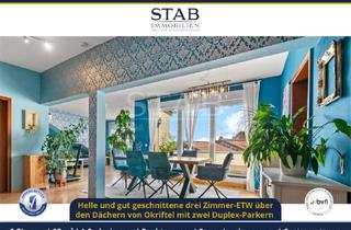Wohnung kaufen in 65795 Hattersheim, Licht, Luft & Raum für Paare: 3-Zimmer-Wohnung mit Dachterrasse & 2 Stellplätzen