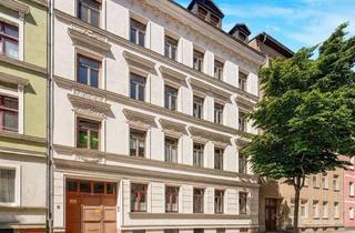 Wohnung kaufen in Magdalenenstraße, 04129 Eutritzsch, Stilvolle und mietfreie 3-Zimmer-Wohnung im Gründerzeithaus mit Balkon zum begrünten Innenhof