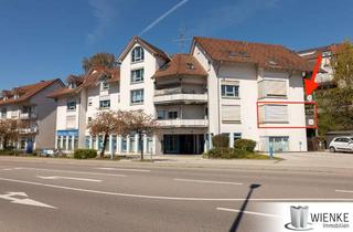 Wohnung kaufen in Schaffhauser Strasse 87, 79761 Waldshut-Tiengen, 2 Zimmer ETW, VERMIETET, mit Balkon, Einbauküche und Tiefgaragenstellplatz
