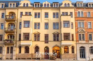 Wohnung kaufen in 01307 Johannstadt-Nord, Denkmalgeschütztes Altbau-Maisonette: Großzügig wohnen über zwei Etagen mit Innenhofgarten
