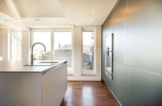 Penthouse kaufen in Skylineblick, 60596 Sachsenhausen, Penthouse mit Dachterrasse, Skylineblick und Garage