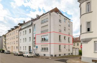 Wohnung kaufen in 89231 Neu-Ulm, Stilvoll modernisierte 3-Zimmer-Wohnung mit Balkon in ruhiger Innenstadtlage