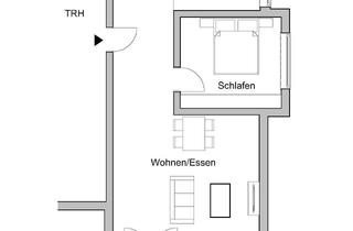 Wohnung mieten in 36093 Künzell, 2 - Zimmer, Wohnung in Toplage von Künzell (Nähe Klinikum - Fulda) zu vermieten.