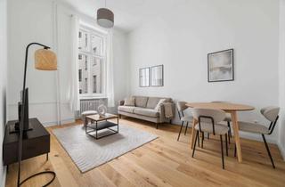 Wohnung mieten in Kirchstraße 25, 10557 Tiergarten, Super schöne 2 Zimmer Wohnung in Mitte - voll möbliert