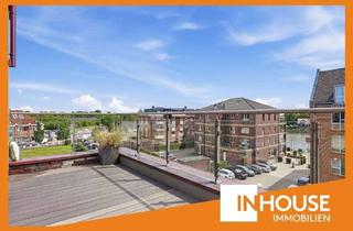 Penthouse mieten in 26789 Leer, Penthousewohnung mit Tiefgarage - Einbauküche - zwei Dachterrassen - im Herzen von Leer!