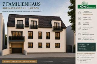 Wohnung mieten in Rheinstraße 41, 64653 Lorsch, Attraktive 2,5-Zimmer-Neubauwohnung mit Loggia und 2 TG-Stellplätzen