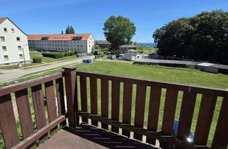 Wohnung mieten in Fischerring 27, 18546 Sassnitz, Gut geschnittene 2-Raum-Wohnung mit Wannenbad und Fenster, Balkon mit Meerblick