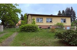 Haus kaufen in 14828 Görzke, **Massiv unterkellertes EFH im Bungalowstil mit Tiefgarage und großem Grundstück im Töpferort**