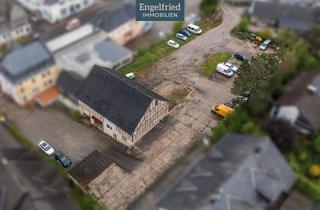 Gewerbeimmobilie kaufen in 55469 Simmern, Vielseitiges Gewerbeobjekt mit Werkstatt/Hallen, Doppelgarage und großem Hofareal