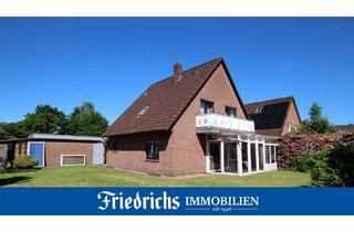 Einfamilienhaus kaufen in 26188 Edewecht, Gepflegtes Einfamilienhaus mit eingegrüntem Garten sowie zwei Garagen in Edewecht-Osterscheps