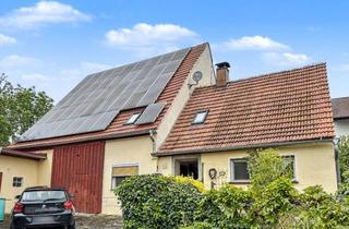 Einfamilienhaus kaufen in 91726 Gerolfingen, Einfamilienhaus in Gerolfingen inkl. Scheune und Garten direkt am Hesselberg