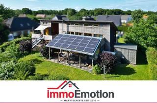 Haus kaufen in 27389 Lauenbrück, Nichts von der Stange: Nachhaltiges 8-Zimmer-Holzhaus mit PV-Anlage, Pelletheizung und Ferienwohnung