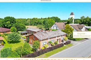 Haus kaufen in 25575 Beringstedt, Dieses Haus kann mehr als Wohnen – Bungalow mit großer Halle